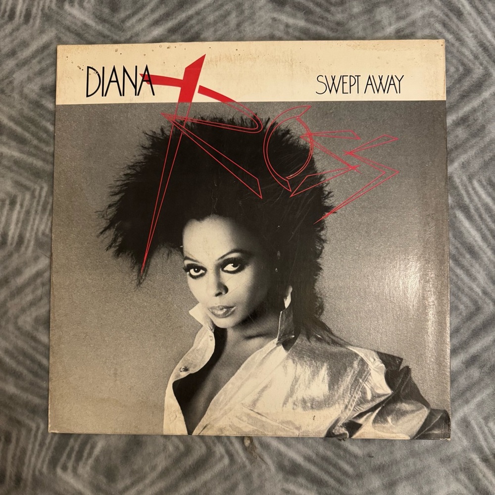 Diana Ross 'Swept Away' Vinyl Record